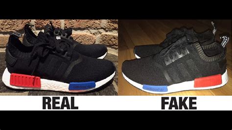 fake vs real adidas nmd|adidas nmd r1 real.